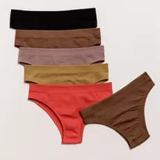 Kit Calcinhas Promoção Juvenil/Adulto Poliamida Super Confortável Não Marca Na Roupa