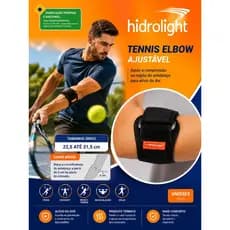cotoveleira tennis elbow dor aguda tendinite epicondilite braço hidrolight