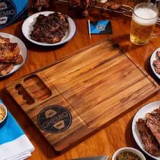 Tábua De Churrasco Time Grêmio Personalizada Com Nome - Tabua de Cortar Carne, Petiscos