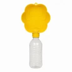 Bebedouro Pet Portátil Para Cachorros E Gatos Leve Água Passeios Viagens Praticidade Trava De Segurança