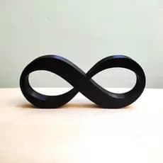 Símbolo do Infinito Da eternidade e do Amor Decoração Casa Escritório