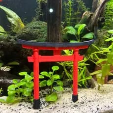 Torii Tradicional Japonês Budismo Decoração Aquário Terrário