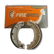 Patim de Freio Traseiro Lona de Freio Traseiro CG Fan Titan 125 Titan 150 Titan 160 - Firebreq