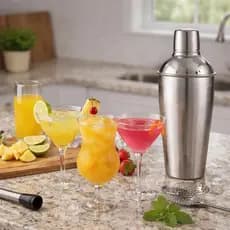 Coqueteleira 500ml Inox Shaker Profissional Drinks Bar Estilo Bartender Luxo