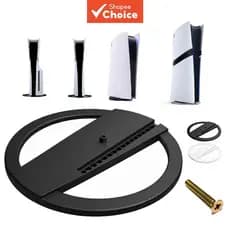 Suporte Vertical PS5 Slim FAT Mesa Base Estabilizadora p/ Playstation 5 Acessório Gamer Impressão 3D