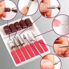 Kit 6 Brocas com 6 Lixas Para Lixa Elétrica pronta entrega