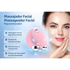 Massageador Facial de Microcorrente em Formato Y Mini para Rosto e Pescoço Lifting