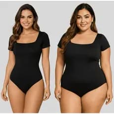 Body feminino com manga Suplex Com forro
