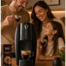 Cafeteira Espresso Automática 3 Corações e Multibebida Lov - 220V