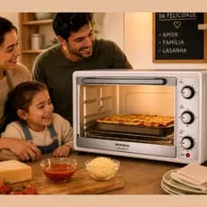 Forno Elétrico Forno 52L Grand Family II  Mondial Inox 1800W FRN-52-W