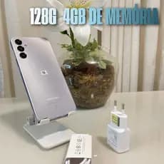 Samsung Galaxy A14 (exynos) 5G Dual SIM 128 GB Prata 4 GB RAM (CAIXA ABERTA)