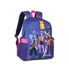 Kit Mochila de Costas + Estojo Guerreira do K-Pop HuntriX | Escolar Estiloso💜🎒