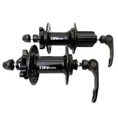Par Cubo K7 Barulhento com Rolamento 36 Furos Alumínio 7v 8v 9v 10v 11v 12v MTB Bike Preto Moove