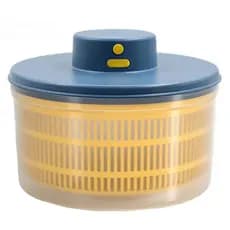Girador De Salada Elétrico-Secador De Vegetais De Alface , Recarregável Por USB , Frutas De Secagem Rápida Com Tigela