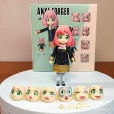 Figura de ação Bandai SHF Anya SPY X Família Brinquedo modelo móvel