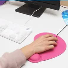 Moda Comfort Almofada de Apoio para Pulso em Gel para Mouse Pad para Computador PC Laptop 8645