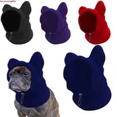 Chapéus De Lã Para Cães TIANCHUANG , Bonés Com Capuz E Orelhas De Cachorro Macias Ajustáveis , Boné Casual Fofo Respiráv
