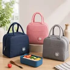 Bolsa Térmica Portátil Marmita Viagem Necessaire Lancheira Térmica Infantil