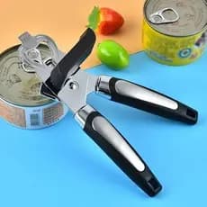 Abridor De Latas 3 Em 1 Garrafas Aço Inox Profissional Casa