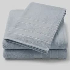 Kit de 2 Toalhas de Rosto Velvet Azul Mist | 100% Algodão Altenburg