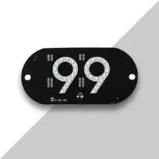 Plaquinha Led 99 para Motorista De Aplicativo