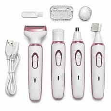 Depilador Elétrico Feminino Profissional Recarregavel  Removedor De Pelos Eletrico Premium