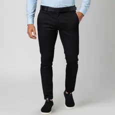 Calça Sarja Slim Masculina Estilo Alfaiataria Esporte Fino com Elastano Premium Social Confortável Casual Elegante