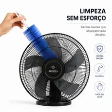 Escova Limpador De Ventilador Espanador De Pó Flexível Para Limpar Ar Condicionado Janela Ajustável