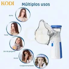 Nebulizador Portátil Mini Inalador Silencioso Ultra-sônico Automático para Adultos e Crianças-N11
