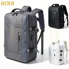 Mochila Executiva de Viagem Expansível 40L, Reforçada Unissex, Compatível com Notebook-Q7