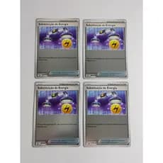 Kit 4 Substituição de Energia 115/132 Reverse Foil NM Megaevolução (2025) Pokémon Estampas Ilustradas TCG Trading Card