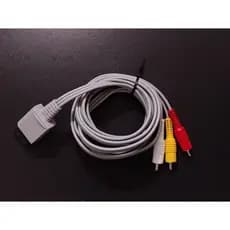 Cabo AV (RCA) Original Americano para Nintendo Wii e Nintendo Gamecube