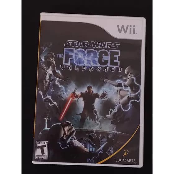 Jogo Star Wars The Force Unleashed NTSC-U (Americano EUA) Mídia Física Completo para Nintendo Wii e Wii U