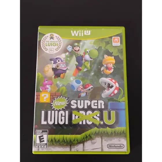 Jogo New Super Luigi Bros. U NTSC-U (Americano EUA) Mídia Física para Nintendo Wii U
