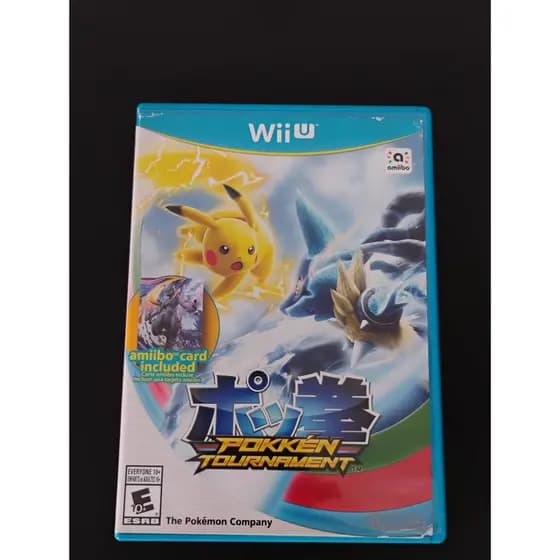 Jogo Pokkén Tournament (Original Americano NTSC EUA) em Mídia Física para Nintendo Wii U