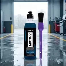 SHAMPOO PARA MOTO LIMPEZA PESADA BARRO ÓLEO E GRAXA VONIXX + PINCEL DETALHAMENTO