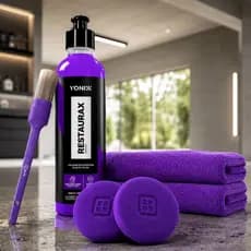 Kit Renovador Plásticos Painel E Para-choque Restaurax Vonixx
