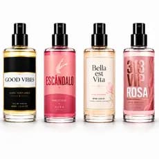Body Splash Feminino Perfumado Cheiroso Longa Duração Presente Fixação Marcante