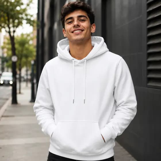 Moletom Canguru Unissex Premium com Capuz Flanelado Algodão Confortável Inverno