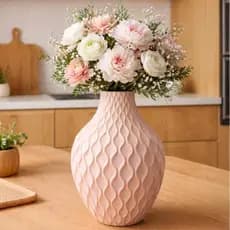 Vaso Decorativo Ambiente 3D Casa Textura Elegante