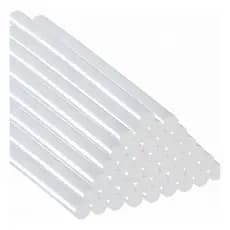 Bastão Cola Quente Refil Transparente Fina 7mm ou Grossa 11mm Grande 30cm pacote 1kg Classe