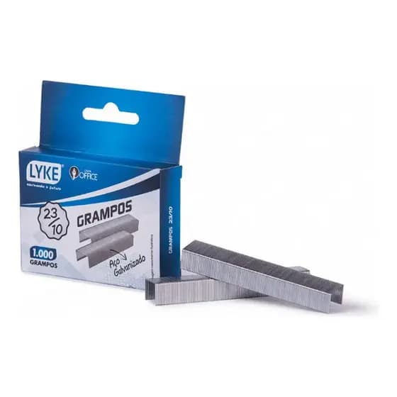 Grampo Aço Galvanizado 23/10 Lyke 5000 Unidades