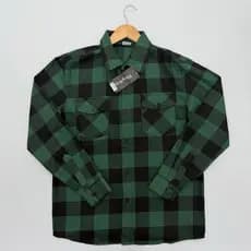 Camisa Manga Longa Xadrez Flanelada Lenhador Masculino