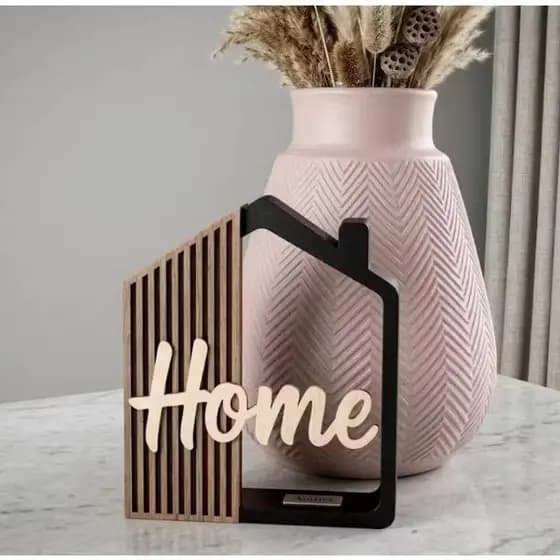 Decoração Home Moderna para Sala | Enfeite de Mesa Casa Decorativa | Estilo Minimalist 21,7cm x 18cm