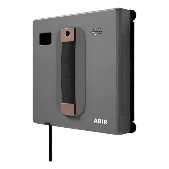 Robô Inteligente Limpa Vidro Janelas Espelho Azulejo Ceramica Box Parede Wifi Tuya Alexa Cinza-escuro Bivolt