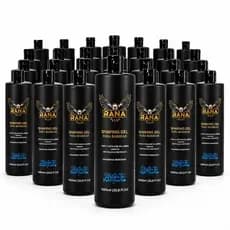 Kit 24 Shaving Gel 1L Rana para Barbear Profissional