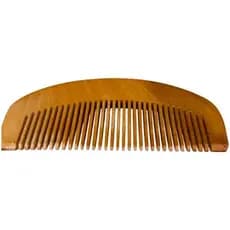 Pente Bambu Minguante 11cm maior para Barba Antifrizz para Barbeiro cod 1824