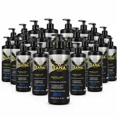 Kit 24 Shaving Gel 500ml Rana para Barbear Profissional