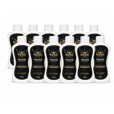Kit 12 Talco Rana 200g Barbearia Profissional