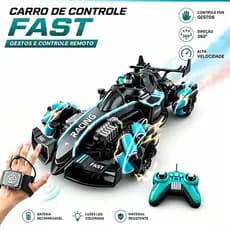F1 Remote Control Drift Car And Clock 360 Remote Control Car° With Drift, Smoke And Lights